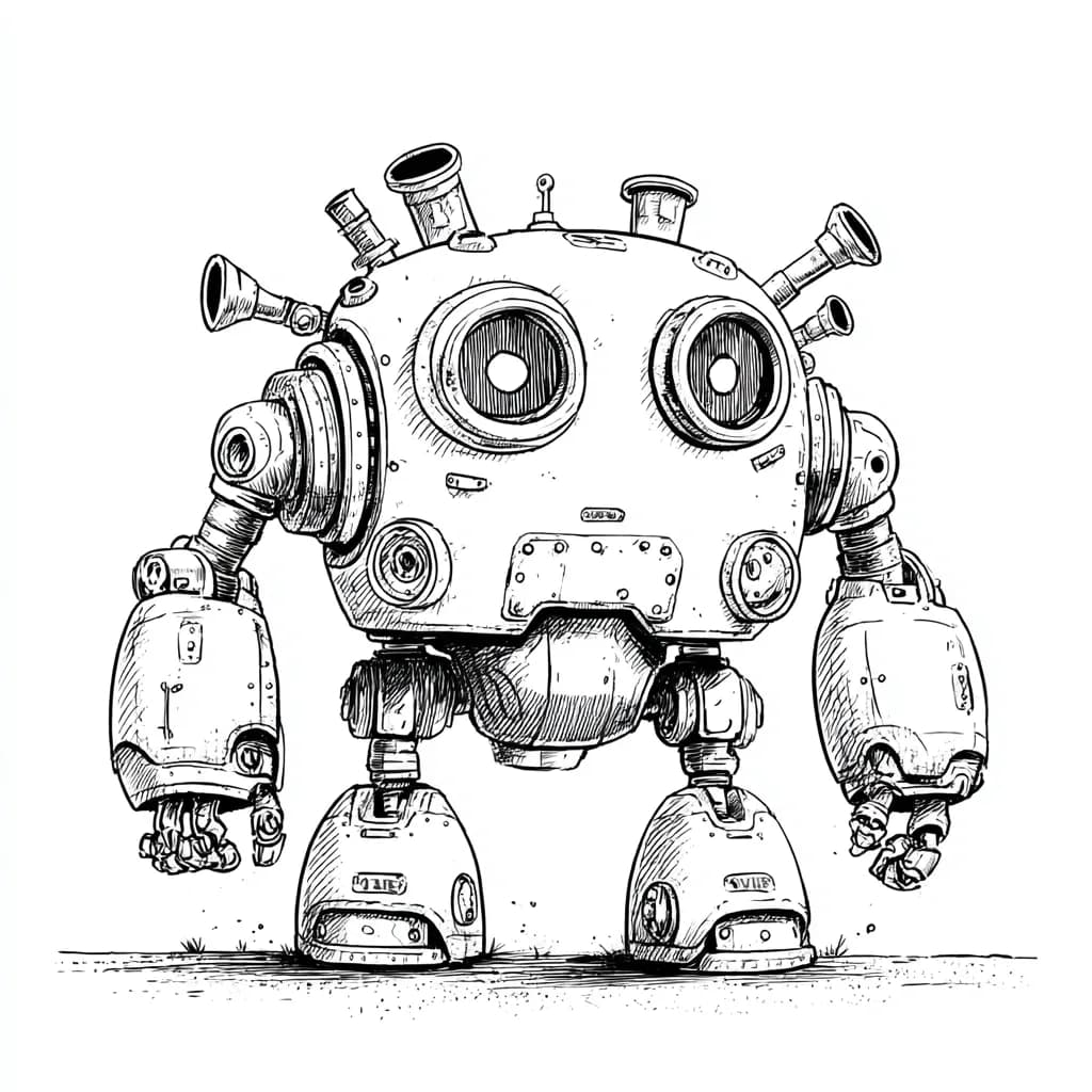 Bloomindesign robot body